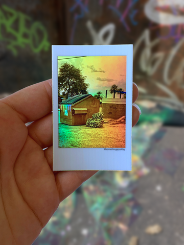 "Rainbow Dumpster" - Holographic Sticker