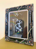 🌈 Rainbow Jelly Ornate Frame, Mirror, OR Framed Art Print 11x14, 14x18 ✨ Black - Medium