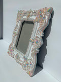 🌈 Rainbow Jelly Ornate Frame 4 x6, 7x9 ✨ White - x small