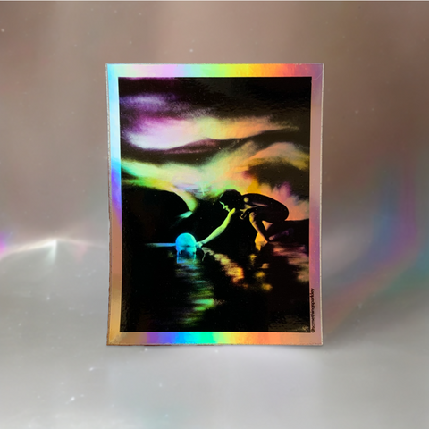 "Bail out my Spirit" - Holographic Sticker