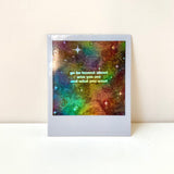 “Go Be Honest” (Chrissy Tolley Quote) - Holographic Magnet
