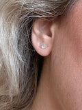 Rainbow Jelly Mini Star-Flower Stud Earrings