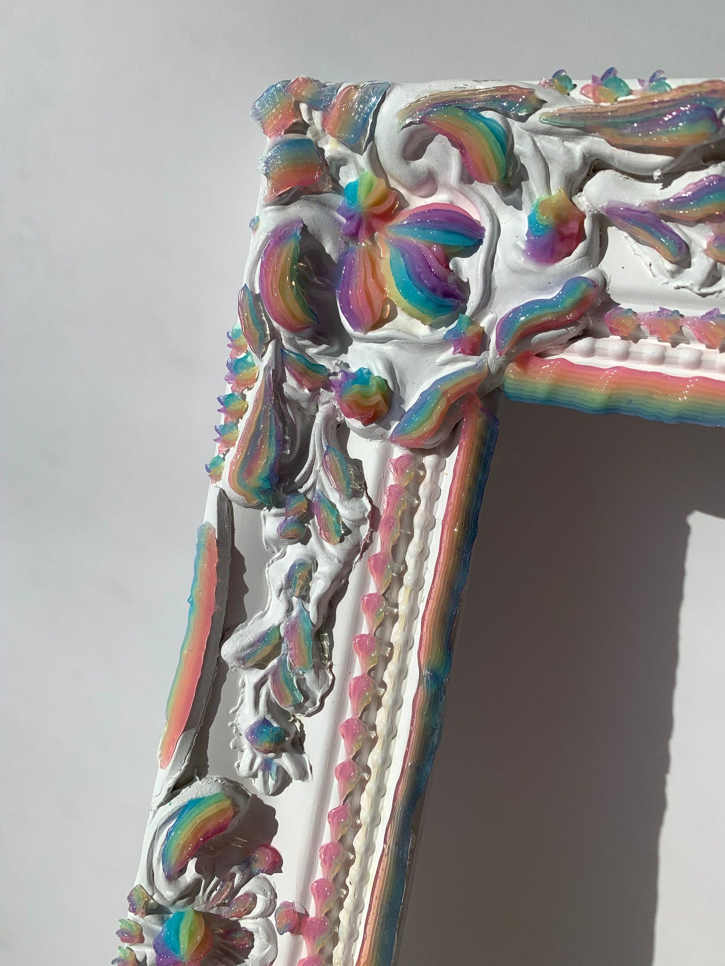 ✨CUSTOM ✨🌈 Rainbow Jelly Frame for Delphine