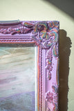 🌈 Rainbow Jelly Ornate Frame, Mirror, OR Framed Art Print 11x14, 14x18 ✨ Lavender - Medium