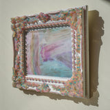 🌈 Rainbow Jelly Ornate Frame, Mirror, OR Framed Art Print 8x10, 12x14 ✨ White - small