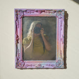🌈 Rainbow Jelly Ornate Frame, Mirror, OR Framed Art Print 11x14, 14x18 ✨ Lavender - Medium