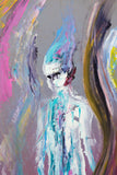 Flame - 18x24 Original Oil Painting - by Christina Thomas - Unframed