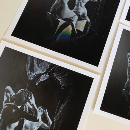 "Reflections" 🖤 (Black & White) - Limited Edition Print