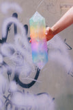 Hanging Crystal - Rainbow, Smoke, Green, Violet, Rose - home decor - interior design