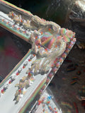 Rainbow Jelly Frame 16x20 ✨ Ornate Rococo Victorian Venetian Translucent ~ Vertical or Horizontal ~ Large