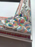 🌈 Rainbow Jelly Frame 8x10 ✨ Ornate Rococo Victorian Venetian  Translucent ~ Vertical or Horizontal