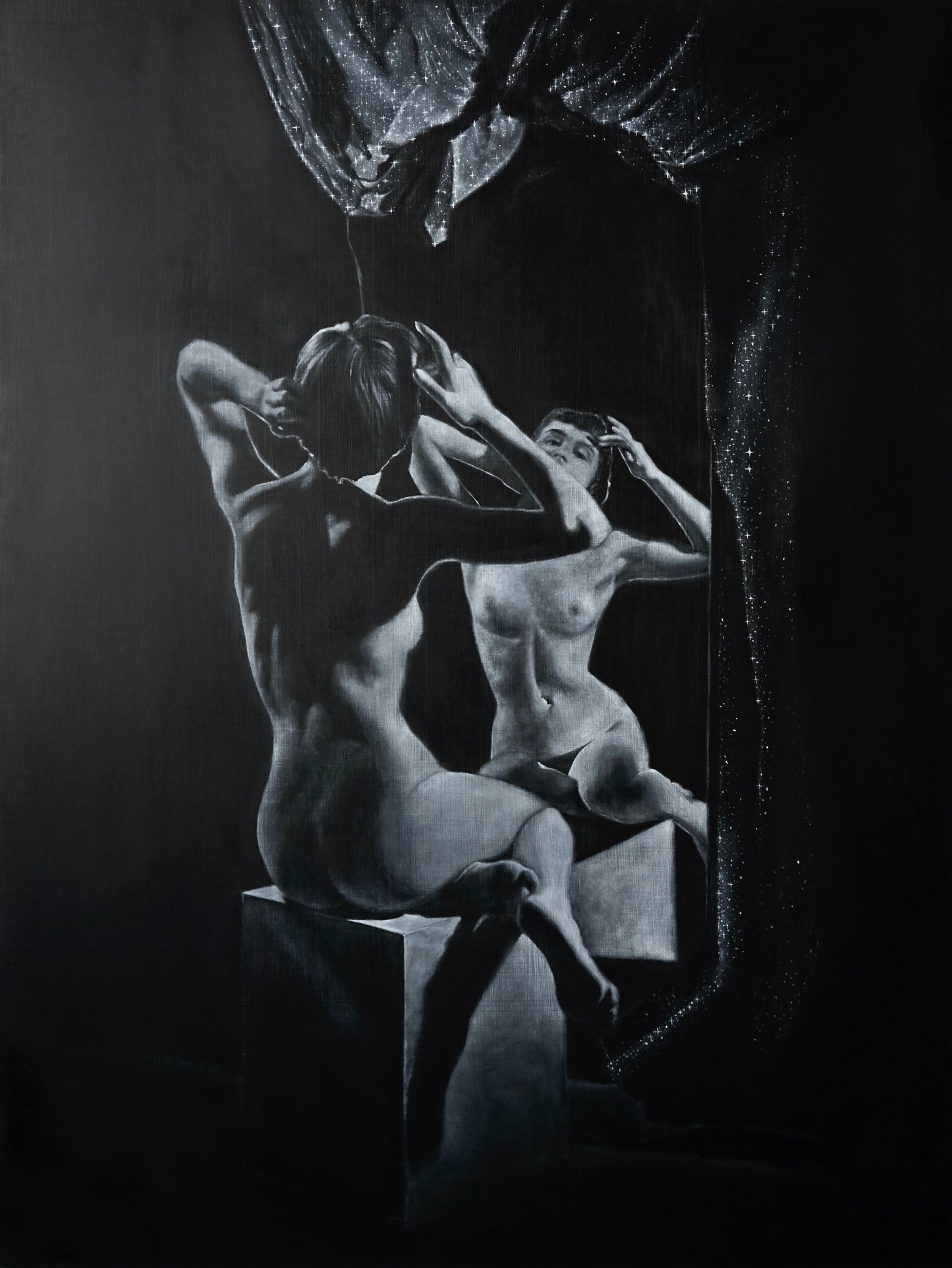 "Reflections" 🖤 (Black & White) - Limited Edition Print